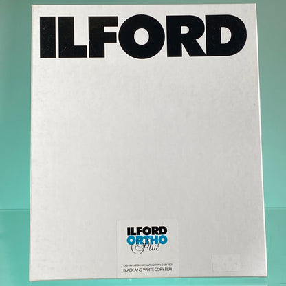 Ilford Ortho Plus 10x12 Copy Film Exp 12/03 Fridge Stored | Opened 12 Sheets