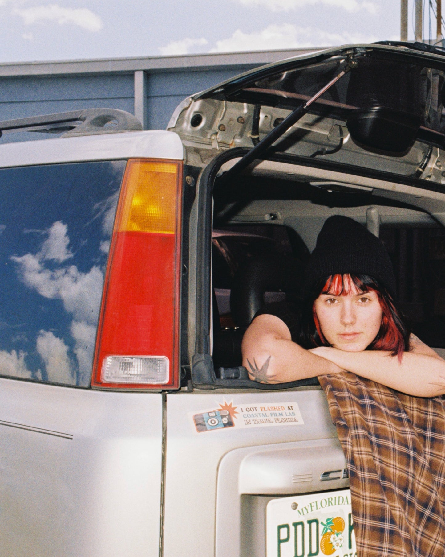 I Got Flashed At Coastal Film Lab – Waterproof Vinyl Bumper Decal (8.75” x 3.75”)