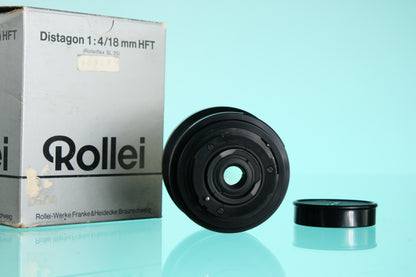 Rollei Zeiss Distagon 18mm f/4.0 HFT QBM Mount Super Wide Angle Lens for QBM Mount BOXED