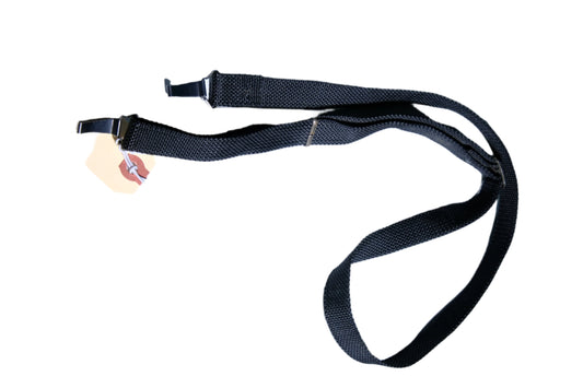 Black Woven Nylon Camera Strap for TLR Film Cameras