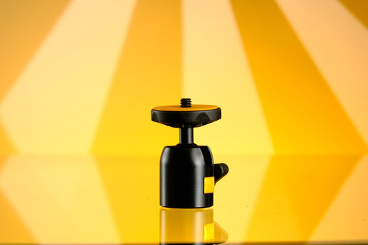Mini Aluminium Tripod Ball Head - 1/4" Threaded Mount