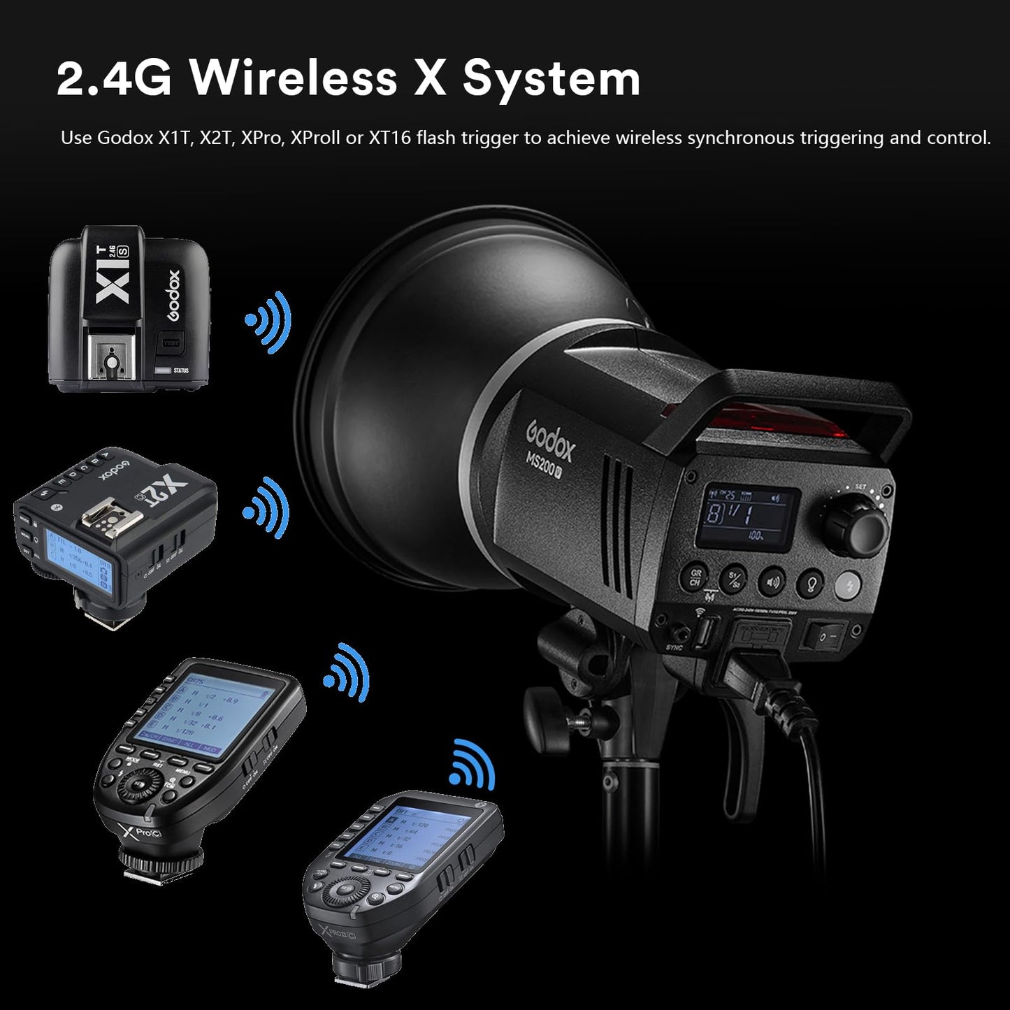 Godox MS300 V Studio Flash Monolight - 300ws