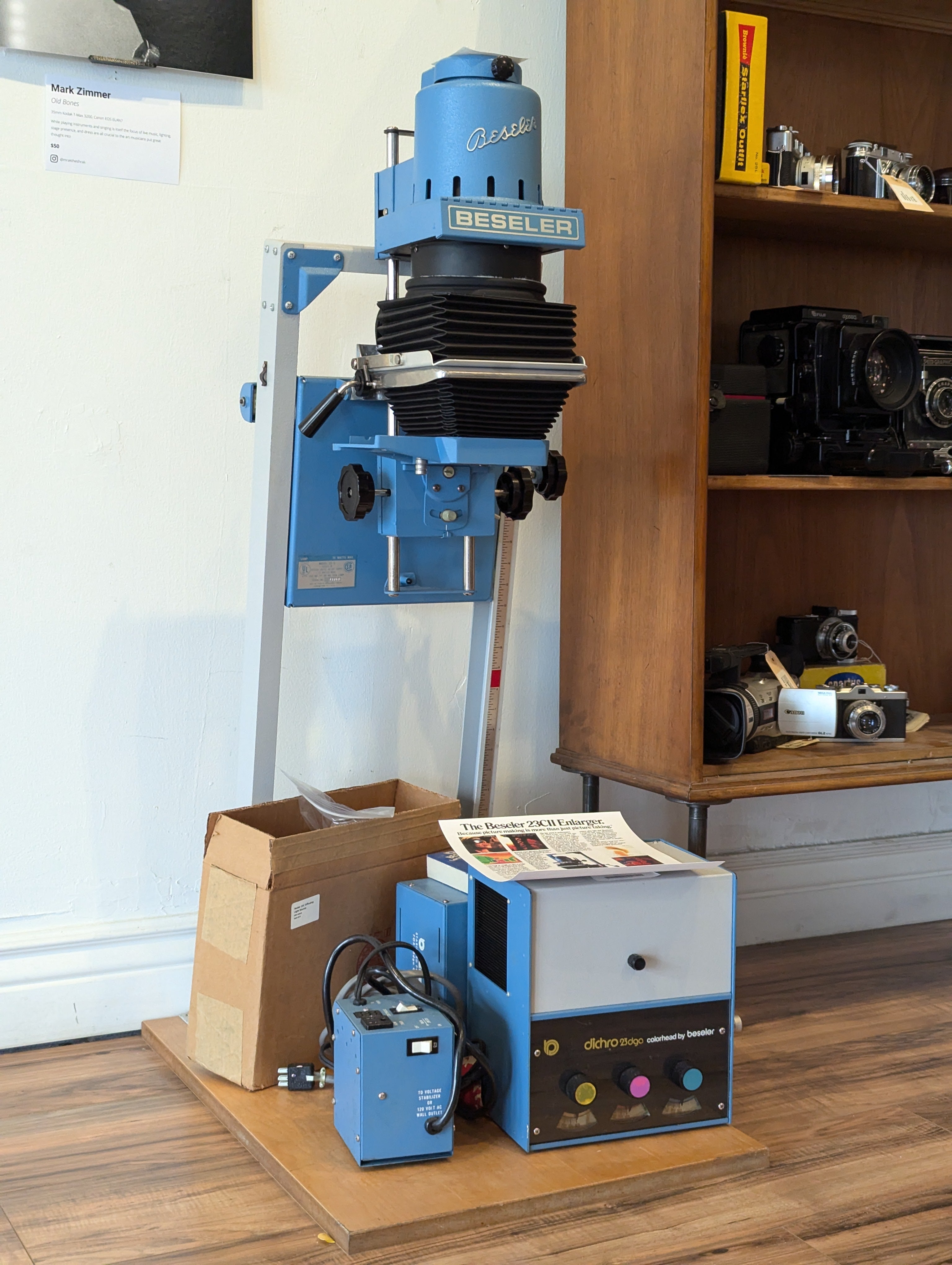 Beseler 23C Medium Format + 35mm Enlarger w/ Diffusing and Condensing ...