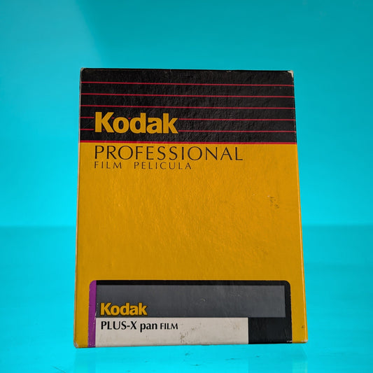Kodak Plus-X Pan 4x5 11/93 Opened Box