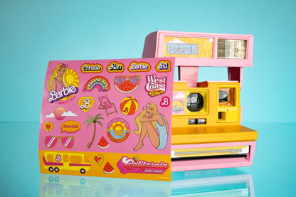 Polaroid 600 Malibu Barbie Instant Film Camera