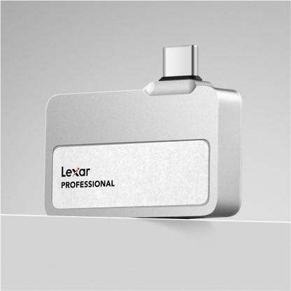Lexar Go Portable SSD 1TB - Silver