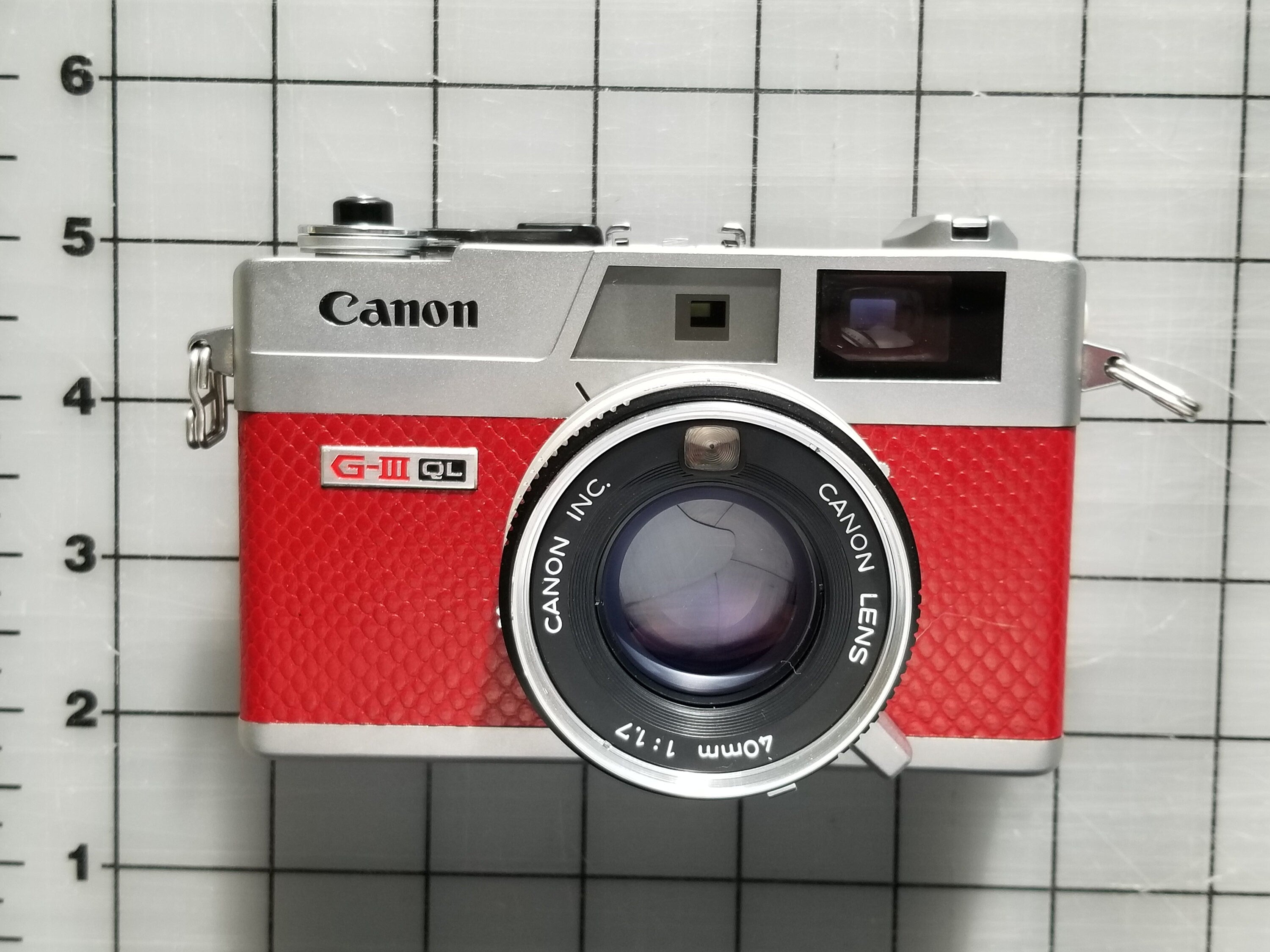 Canonet QL17 GIII 35mm Rangefinder Film Camera Custom CLA Fully