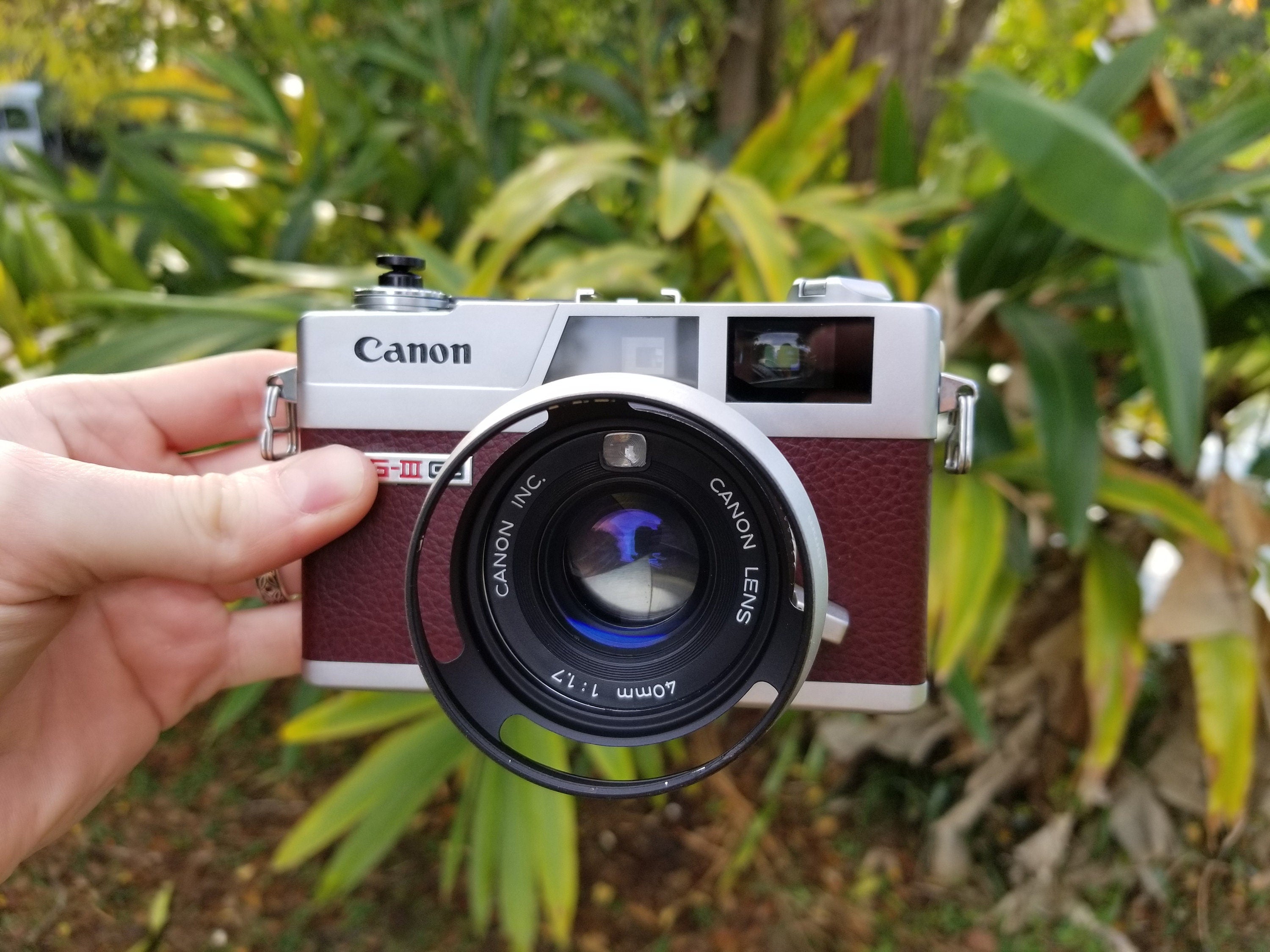 Canonet QL17 GIII 35mm Rangefinder Film Camera Custom CLA Fully Canonet QL17 GIII 35mm Rangefinder Film Camera Custom CLA Fully