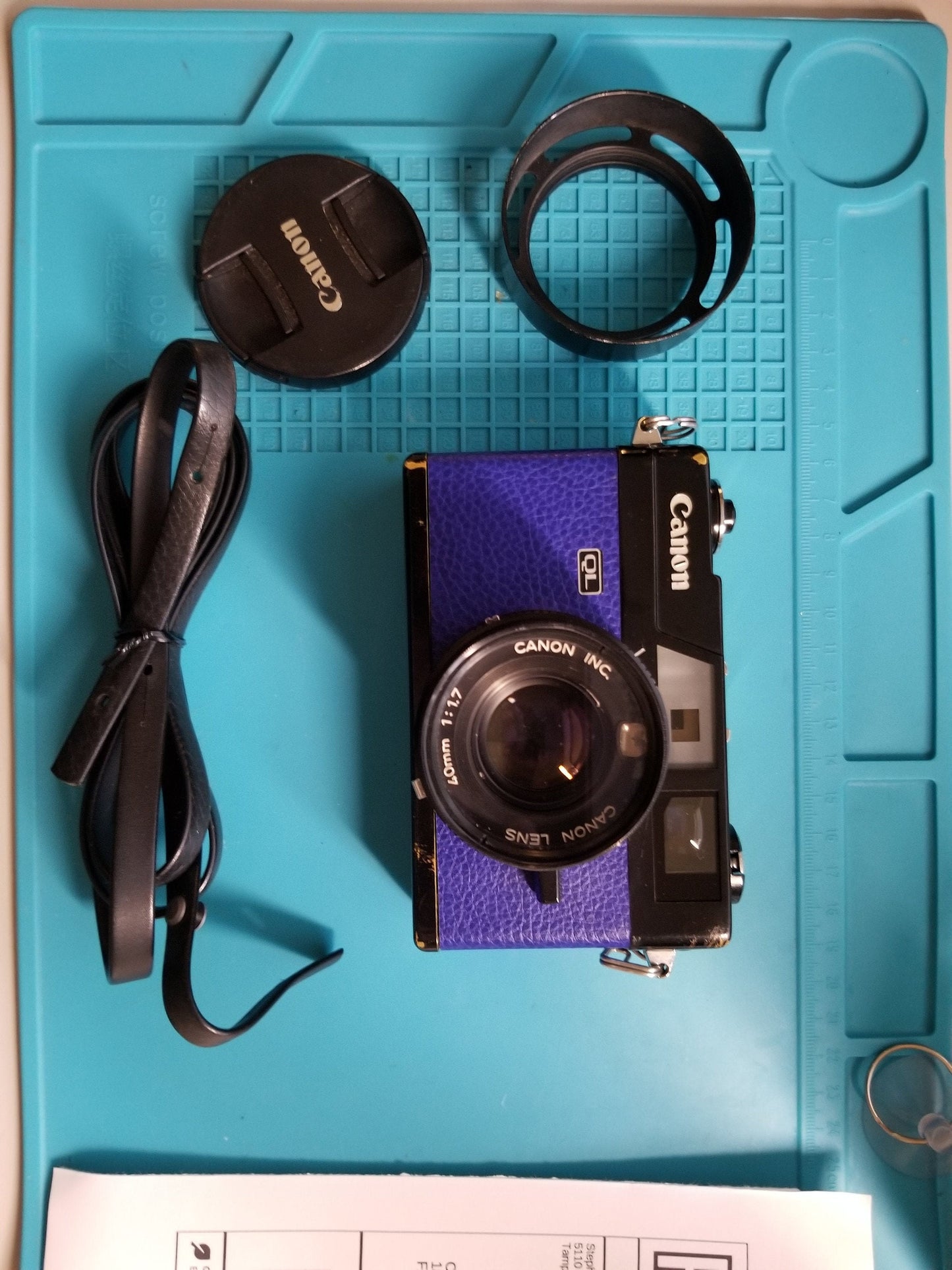 Canonet QL17 GIII 35mm Rangefinder Film Camera Custom CLA Fully Working