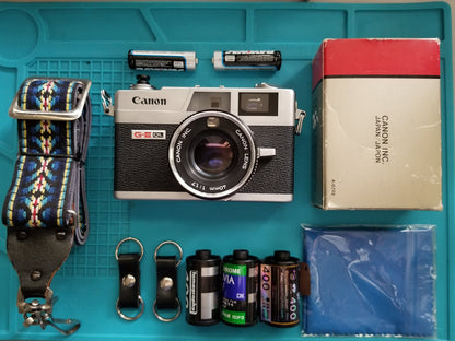 Canonet QL17 GIII 35mm Rangefinder Film Camera Custom CLA Fully Working