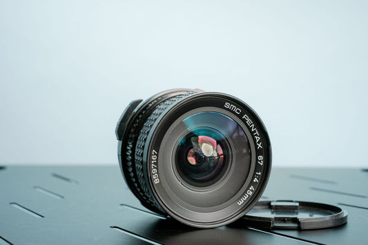 Asahi Pentax SMC 67 6x7 Late Model 45mm f/4.0 lens Excellent!