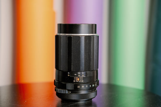 Pentax Super Takumar 150mm f/4.0 Telephoto M42 lens