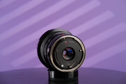 Canon 20mm f2.8 Wide Angle Lens for Canon FD-Mount Ae-1 Excellent!