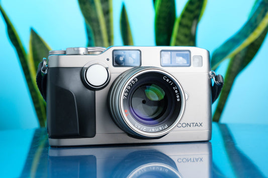 Contax G2 35mm Rangefinder Point and Shoot Film Camera + Carl Zeiss Planar 45mm f/2.0
