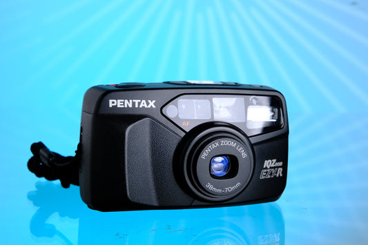 Pentax IQZoom EZY 35mm Point and Shoot Film Camera | Tested!