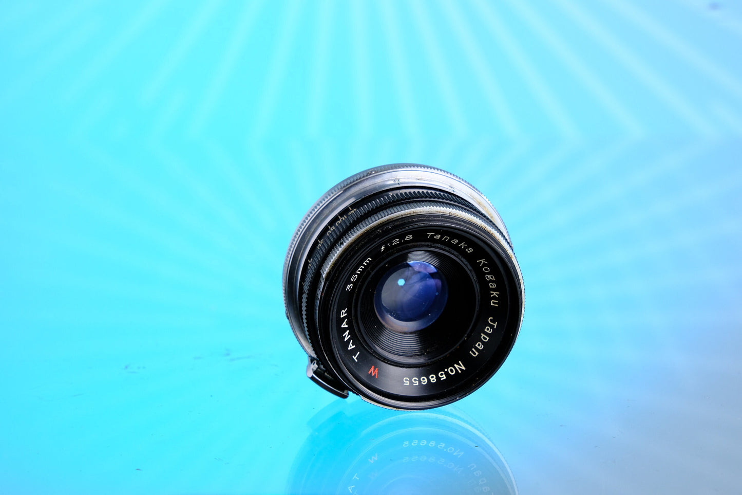 Tanaka Kogaku W Tanar 35mm f/2.8 Contax RF Mount Lens
