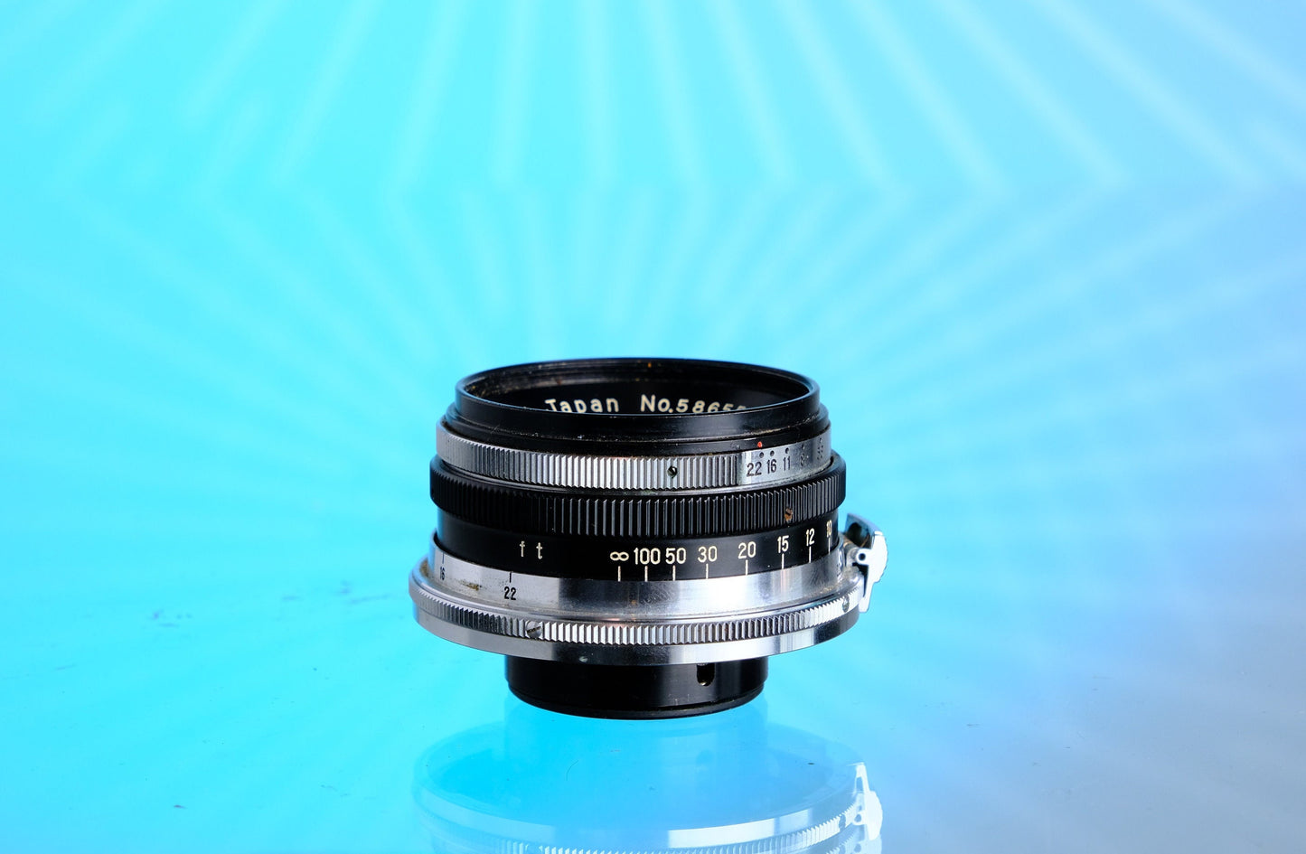 Tanaka Kogaku W Tanar 35mm f/2.8 Contax RF Mount Lens