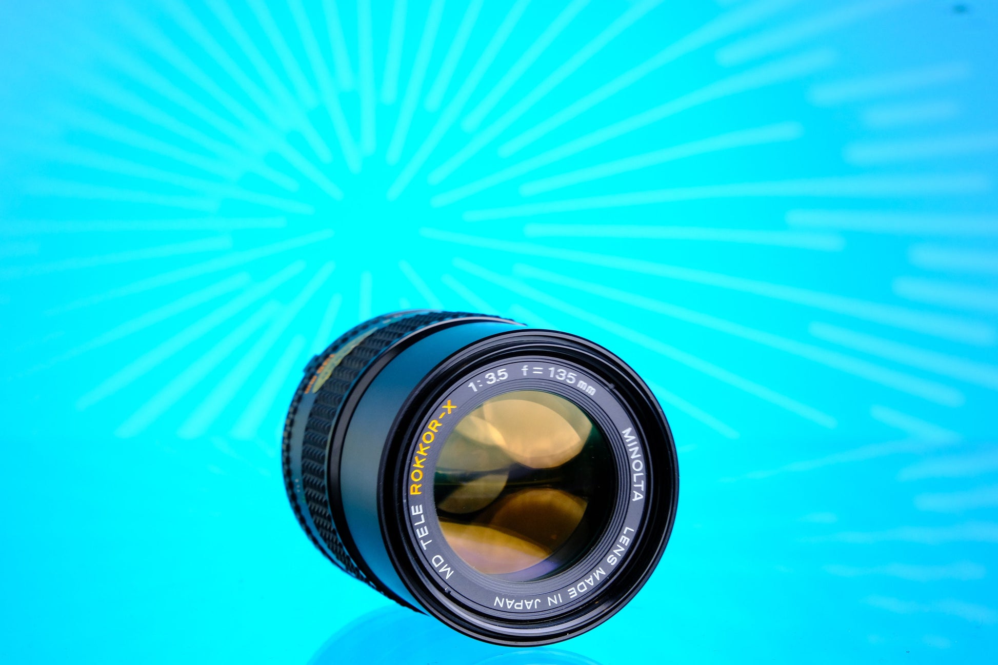 Minolta Tele ROKKOR-X 135mm f3.5 SLR lens for MInolta MD Sr Mount