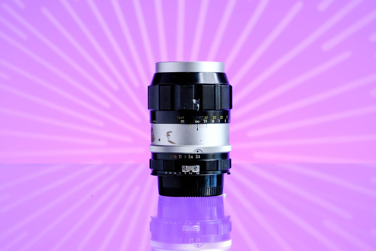 Nikon Nikkor-Q 135mm F/3.5 Telephoto lens