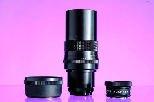Carl Zeiss Jena DDR 300mm f/4.0 Sonnar MC Telephoto Lens - Pentacon 6 Mount