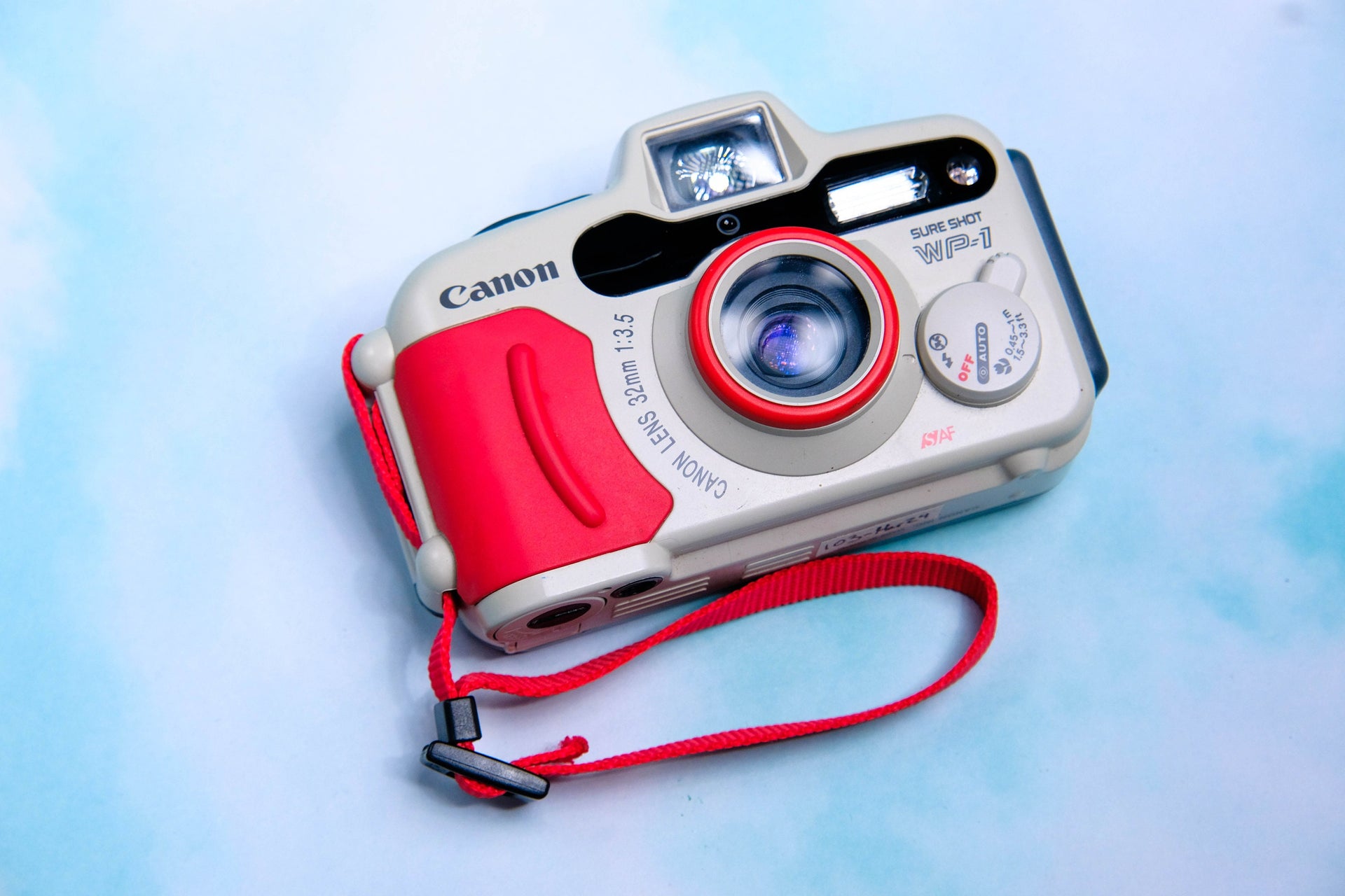 Canon Sure Shot WP-1 Underwater Ultra Tough 35mm Camera – Coastal - Main Image