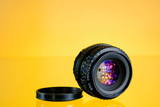Pentax SMC A 50mm f/2.0 Lens K Mount K1000