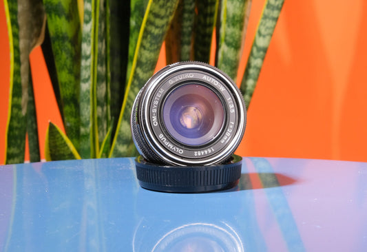 Olympus G-Zuiko Auto-W 28mm f/3.5 OM Mount Lens