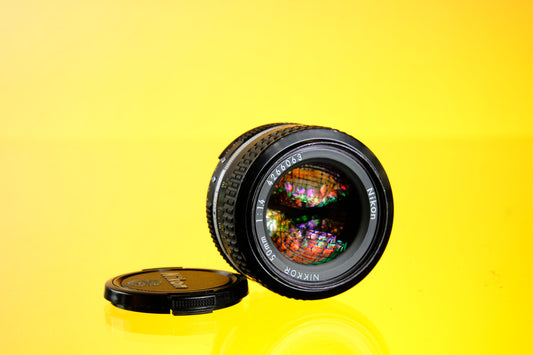 NIkon Nikkor 50mm F/1.4 Ai F-Mount Lens