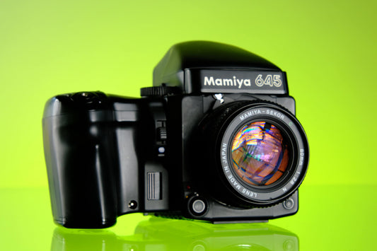 Mamiya m645 Super Medium Format SLR + 80mm f/2.8 Lens Tested Working!