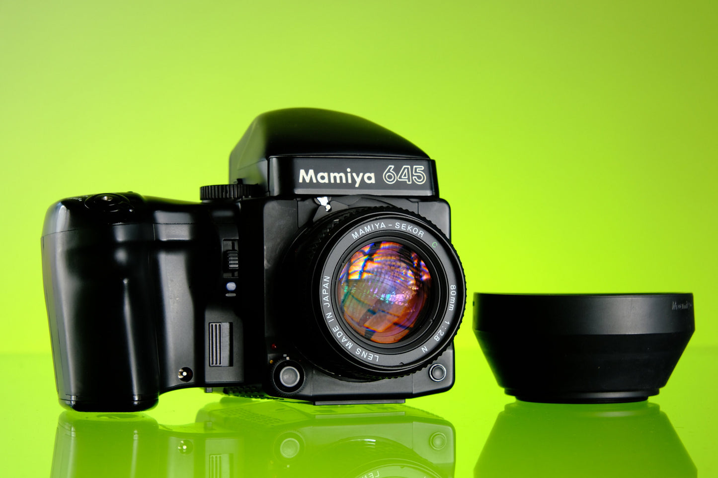 Mamiya m645 Super Medium Format SLR + 80mm f/2.8 Lens Tested Working!