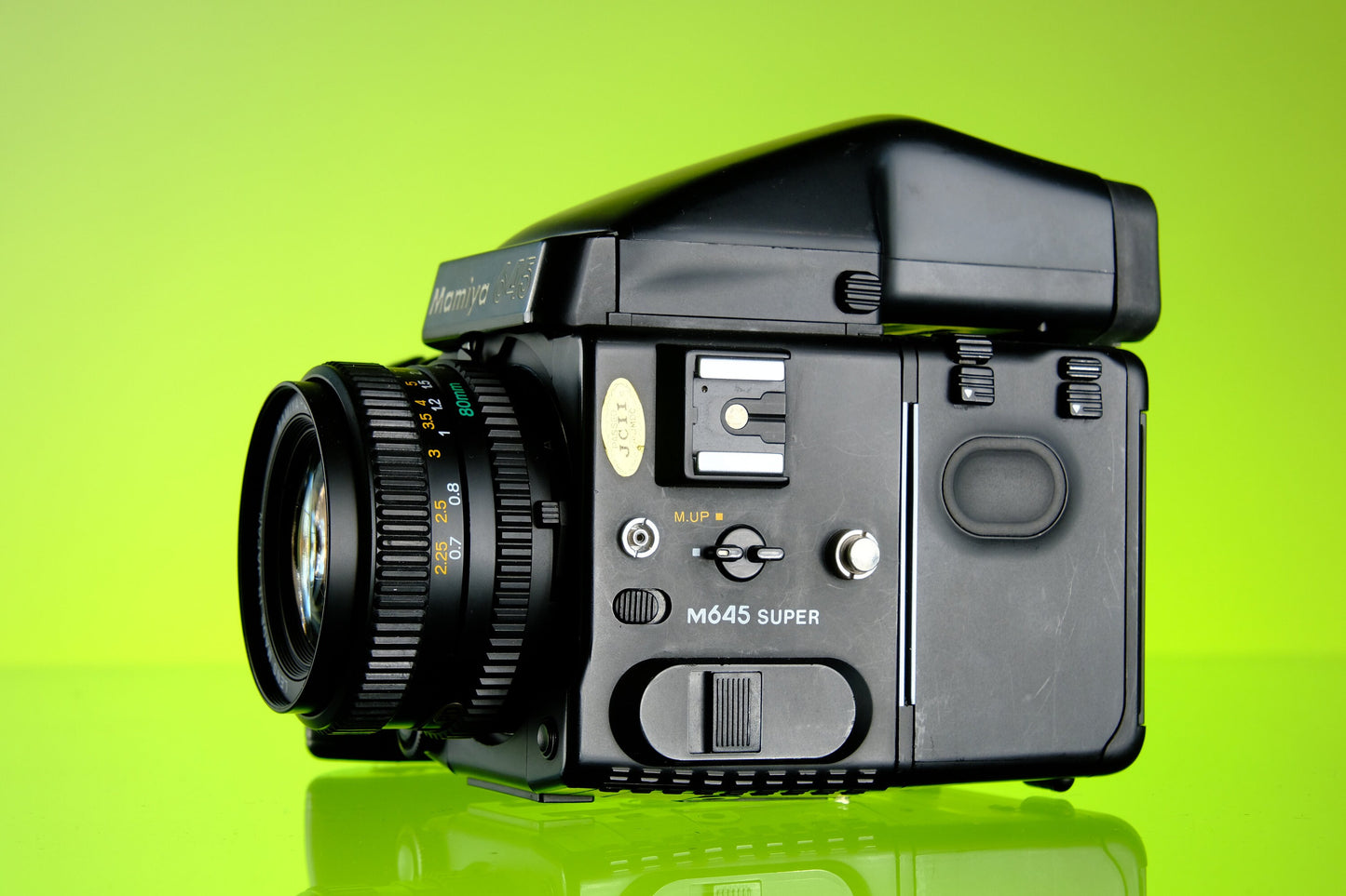 Mamiya m645 Super Medium Format SLR + 80mm f/2.8 Lens Tested Working!
