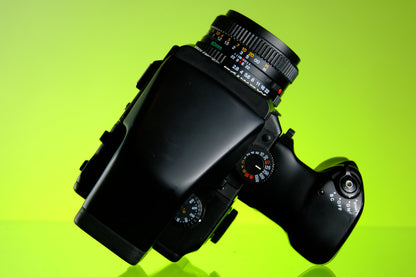 Mamiya m645 Super Medium Format SLR + 80mm f/2.8 Lens Tested Working!