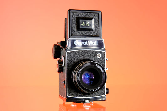 Great Wall DF3 Medium Format 6x6 Square Format SLR Film Camera + 90mm f/3.5 Lens Working!
