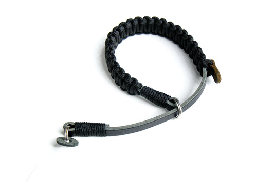 Leica Paracord Hand Strap by COOPH Black Leather