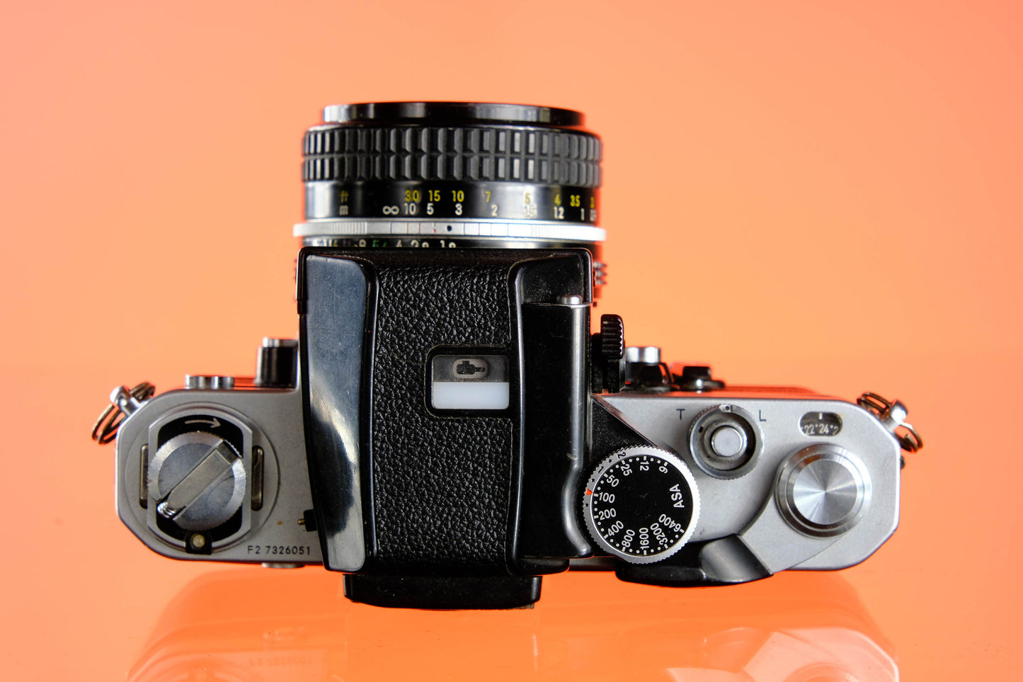 Nikon F2AS 35mm SLR + 50mm f/1.8 Ai Lens Excellent Tested!