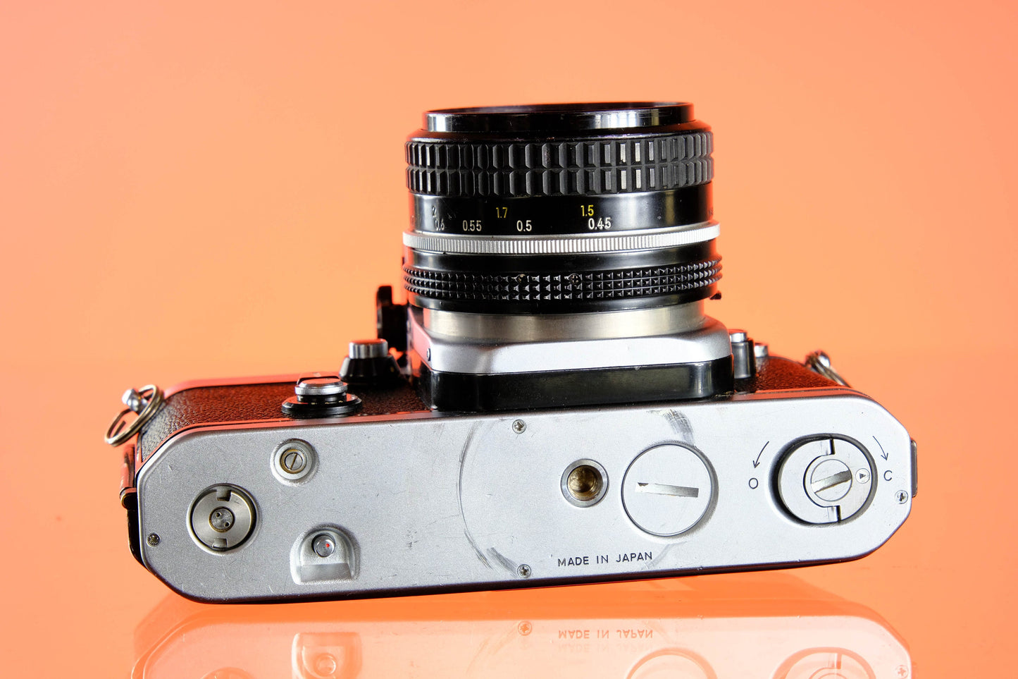 Nikon F2AS 35mm SLR + 50mm f/1.8 Ai Lens Excellent Tested!