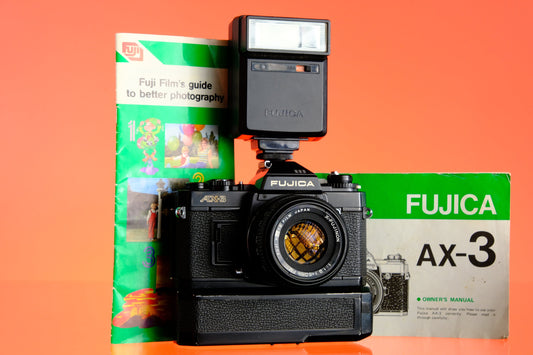 Fujifilm AX-3 35mm SLR + 50mm f/1.9 Lens Works