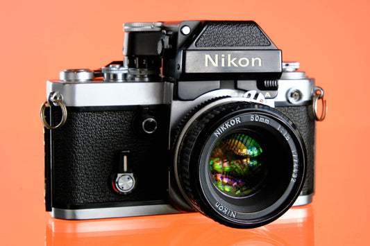 Nikon F2AS 35mm SLR + 50mm f/1.8 Ai Lens Excellent Tested!