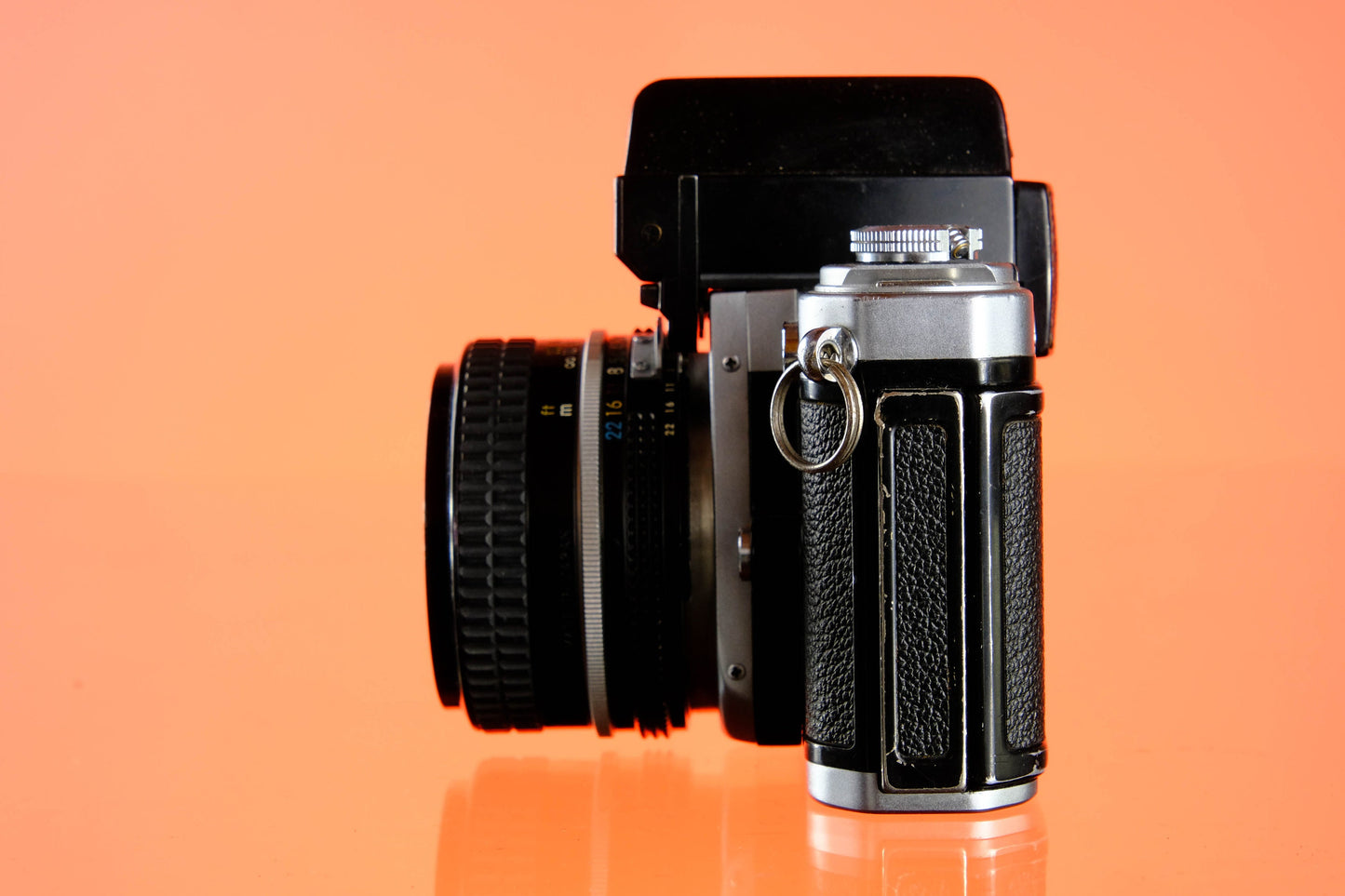 Nikon F2AS 35mm SLR + 50mm f/1.8 Ai Lens Excellent Tested!