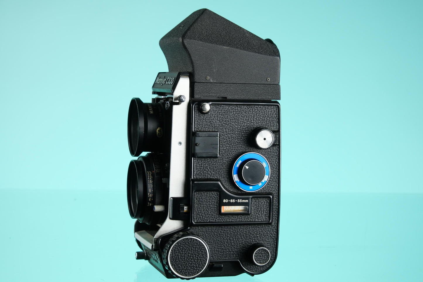 Mamiya C330 Professional S 6x6 Medium Format TLR  + 80mm f/2.8 Blue Dot Lens