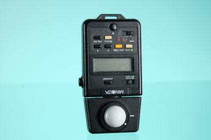 Minolta Autometer IIIF Incident Light Meter - Tested Working
