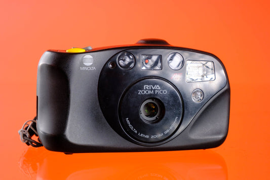 Minolta Riva Zoom Pico 35mm Point and Shoot Film Camera