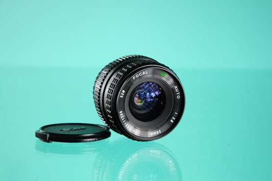 Focal MC Auto 28mm f/2.8 Pentax k Mount k1000