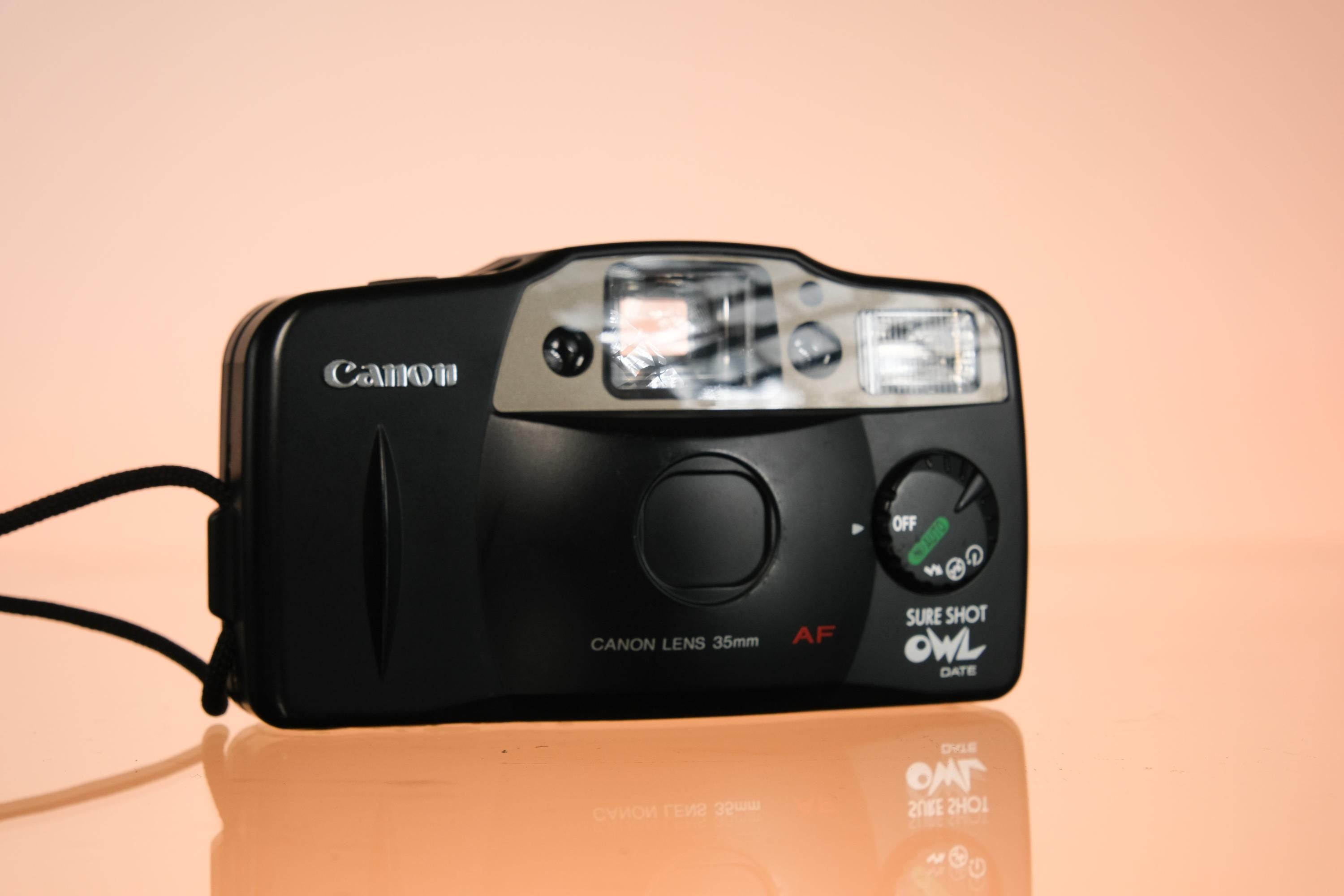 Canon Sure Shot Owl Date 35mm Point And Shoot Film Camera Tested canon-sure-shot-owl-date-35mm-point-and-shoot-film-camera-tested