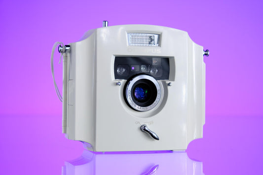 Olympus Ecru MJU 1 Infinity Stylus Alternative Fashion 35mm Point and Shoot