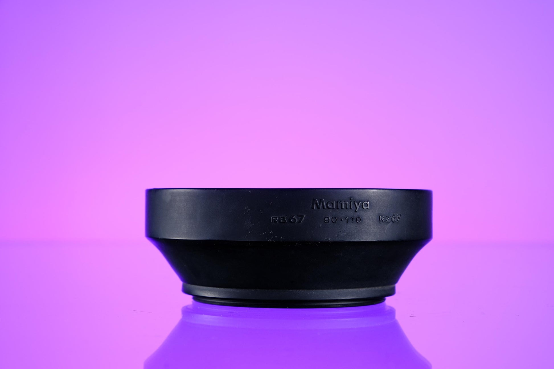 Mamiya RB67 Lens Hood 90 110 Rubber Collapsible