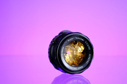 Pentax Super Takumar 50mm f/1.4 M42 Mount Lens