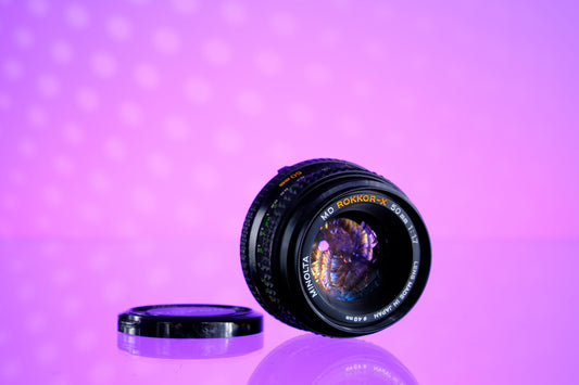 Minolta MC Rokkor 50mm f/1.7 Lens - MD Mount X700