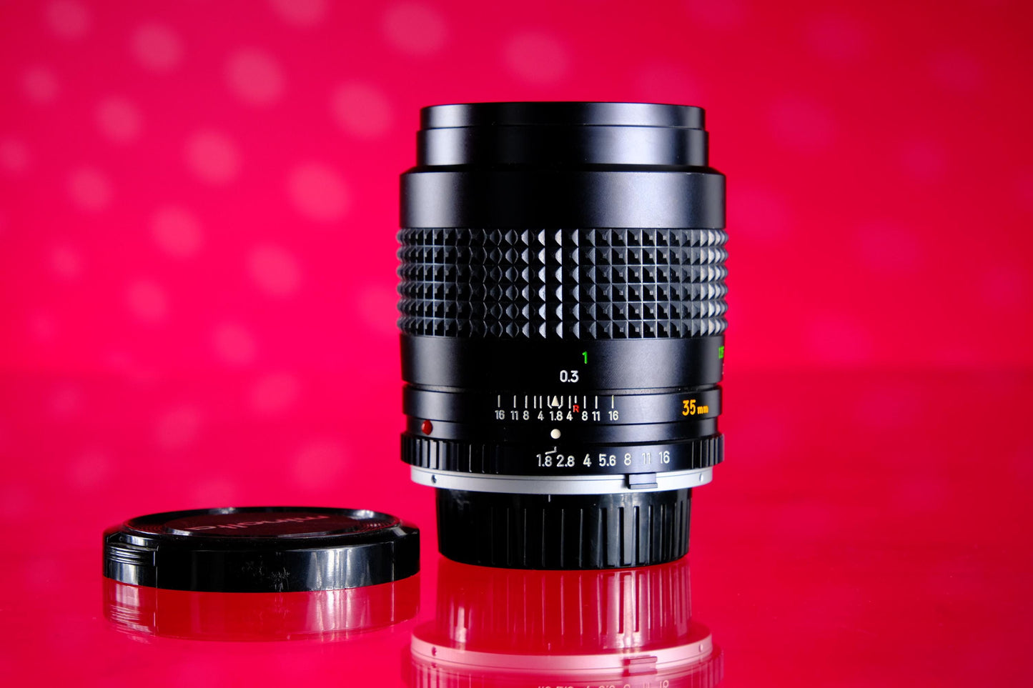 Minolta MC W Rokkor X 35mm f/1.8 Wide Angle MD Mount Lens