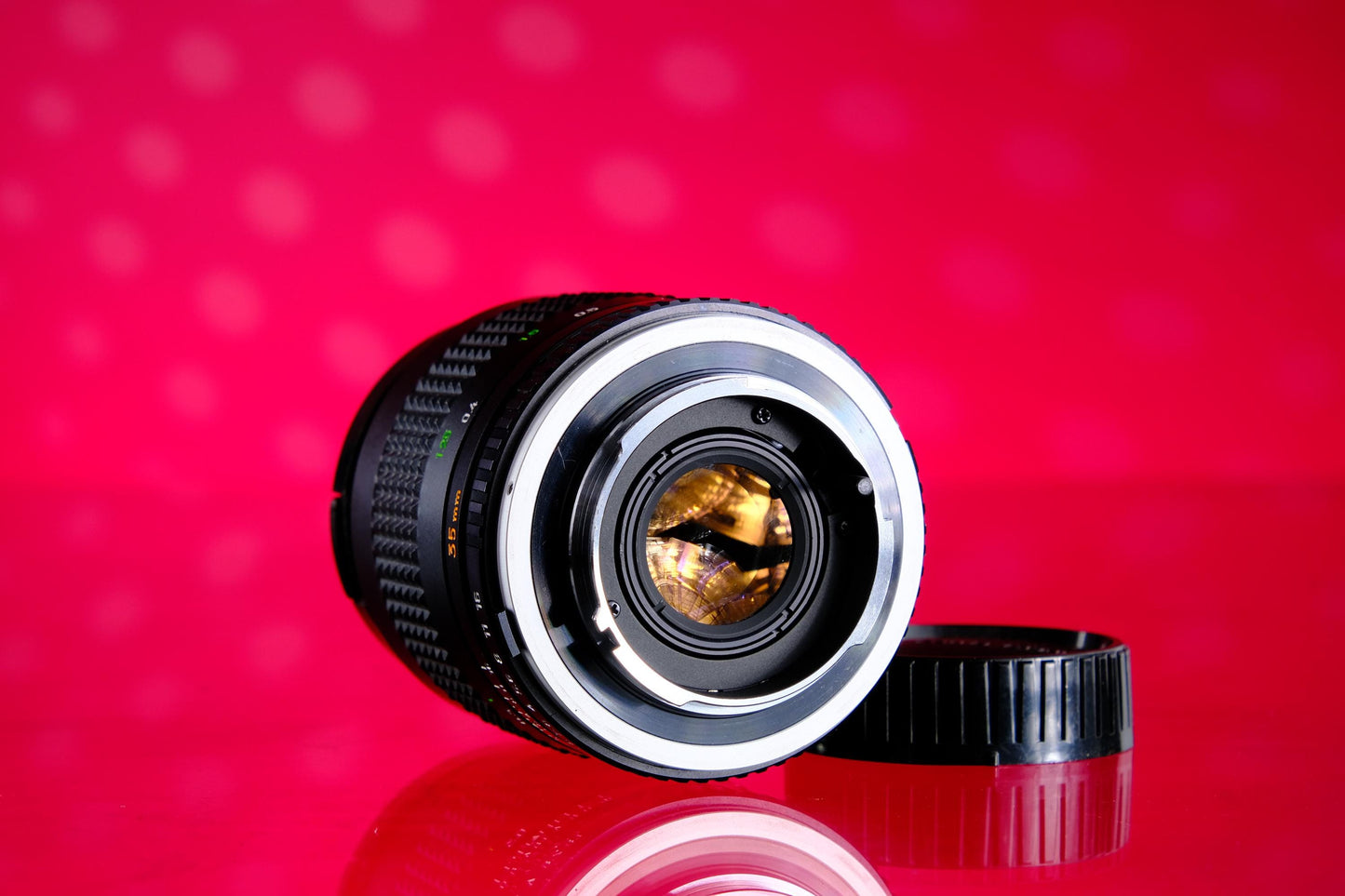 Minolta MC W Rokkor X 35mm f/1.8 Wide Angle MD Mount Lens
